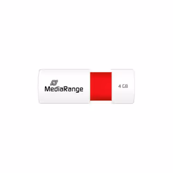 MediaRange MR970 lecteur USB flash 4 Go USB Type-A 2.0 Rouge, Blanc - Vue supplémentaire 4