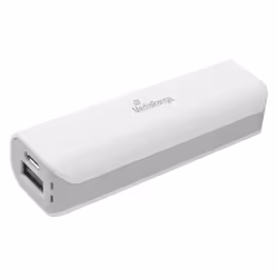 MediaRange MR745, 2600 mAh, Lithium-Ion (Li-Ion), 5 V, Blanc