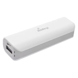 MediaRange MR745 banque d'alimentation électrique Lithium-Ion (Li-Ion) 2600 mAh Blanc