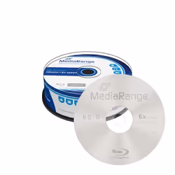 MediaRange MR514 disque vierge Blu-Ray BD-R 25 Go 25 pièce(s)