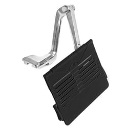 Siège de direction de qualité professionnelle - hjh OFFICE - ELEMENTO - Noir/Argent - Métal Plastique