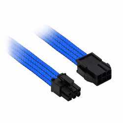 Nanoxia NX6PV3EB, 0,3 m, PCI-E (6-pin), PCI-E (6-pin), Droit, Droit, Bleu