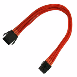 Nanoxia 900300022, 0,3 m, PCI-E (8-pin), PCI-E (8-pin), Rouge