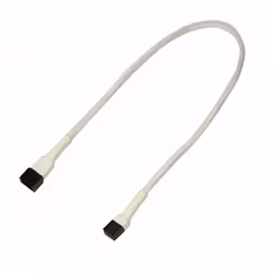 Nanoxia 3-pin Molex, 0.3m, 0,3 m, Molex (3-pin), Molex (3-pin), Mâle, Femelle, Droit