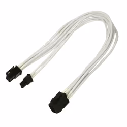 Nanoxia 900400023, 0,3 m, PCI-E (8-pin), PCI-E (6-pin), Blanc