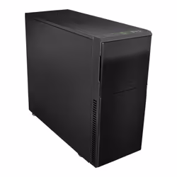 Nanoxia Deep Silence 3 - Midi Tower - ATX, Midi Tower, PC, Noir, ATX, micro ATX, Mini-ITX, Acier, Jouer