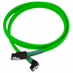 Nanoxia NXS6G45NG, 0,45 m, SATA III, Vert, Droit, Bas