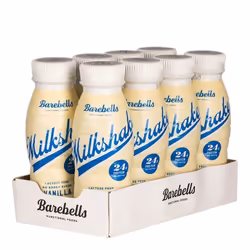 Boissons protéinées Barebells - Milkshake - Vanilla Pack de 8