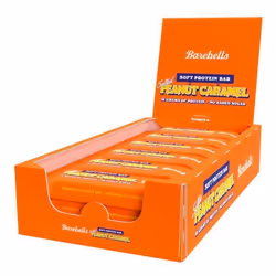 Barres protéinées Barebells - Barebells Soft Bars - Salted Peanut Caramel Boite de 12