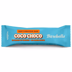 Barebells Coco Choco, Chocolat, Noix de coco, 55 g, Protéine de lait, 217 kcal, 394 kcal, 909 kJ