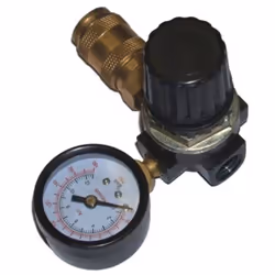 Informations techniques Filetage intérieur : 1/4" Longueur : 70 mm Poids : 291 g Réducteur de pression 1/4" avec horiz. Manom ...