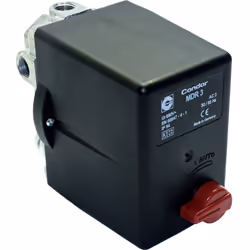 Informations techniques Poids : 711 g Interrupteur à pression Condor MDR 3 - 3/8 pouces - 16 A 3 sorties 400 V. Caractéristiq ...