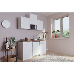 Cuisine Mini-cuisine Single Kitchenette Blanc Luis 150 cm Respekta