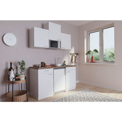 Cuisine Mini-cuisine Single Kitchenette Blanc Luis 150 cm Respekta