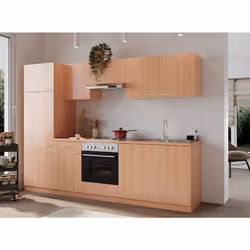 Description générale Ce bloc cuisine vide est composé de plusieurs éléments essentiels pour aménager votre espace de cuisine. ...