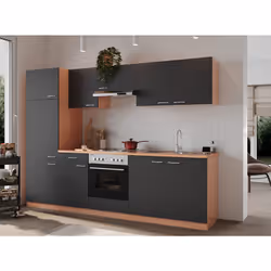 Description générale Ce bloc cuisine vide est idéal pour aménager votre espace de cuisine. Il se compose de divers éléments p ...