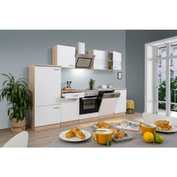 Cuisine Cuisine équipée Chêne Blanc Merle 280 cm Respekta