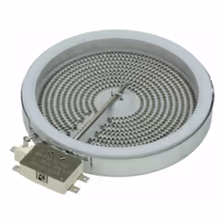 Foyer radiant 1200W compatible (diam 145mm) pour Plaque de cuisson WHIRLPOOL, ELECTROLUX, FAURE, BAUCKNECHT, ARTHUR MARTIN EL ...