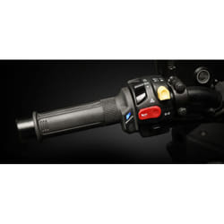 KOSO Poignées chauffantes HG-13 130mm, blanc