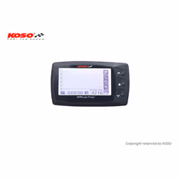 Minuterie au tour KOSO, minuterie GPS Lap, noir