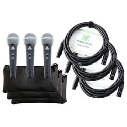 Pronomic Microphone Vocal DM-58 -B avec Interru…