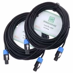 Pronomic Stage BOSP1-10 Câble Enceintes 10m 2xSet de 1.5mm.