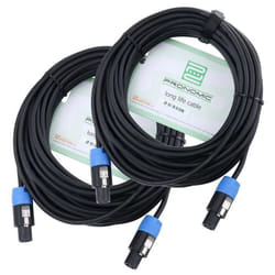 Pronomic Stage BOSP1-10 Câble Enceintes 10m 2xSet de 1.5mm.