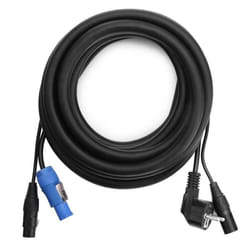 Pronomic Stage EUPPD Câble hybride Euro / POWP / DMX Schuko/Powercon compatible + DMX 3 broches5m.