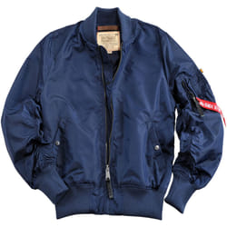 Alpha Industries MA-1 TT Veste, bleu, taille XS pour Hommes