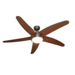 Ventilateur de plafond - Pepeo - MELTON - Nickel - 132 cm - Télécommande