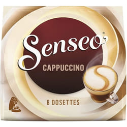 Senseo Dosettes à Café Cappuccino Mousseur à Lait Classique Café Nouvelle Recette Lot de 4 4 x 8Dosettes
