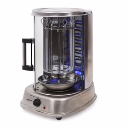 OneConcept Kebab Master Pro, Grill, Electrique, Dessus de table, Acier inoxydable, 220 V, 50 Hz