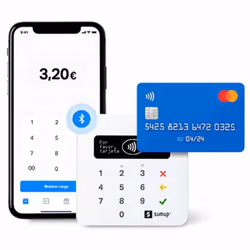 SumUp Air lecteur de cartes à puce Intérieur & extérieur Bluetooth Blanc