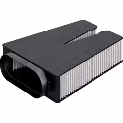 BORA ULBF, Tube conduit d'air, Noir, Plastique, 329 mm, 441 mm, 98 mm