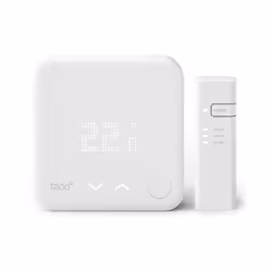 tado° Smart Thermostat Starter Kit, RF, 868 MHz, Blanc, Plastique ABS, Polycarbonate (PC), Allemand, Néerlandais, Anglais, Es ...