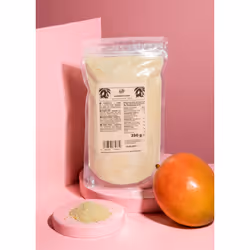 KoRo PULVER_004, 100 % mangue, Chine, Inde, Mexique, Viêt Nam, Pérou, 323 kcal, 1385 kJ, 3 g, 67 g
