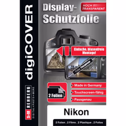 DigiCover B3903, Transparent, Nikon, COOLPIX S6900, Film de protection anti-reflets, Résistant aux rayures, 2 pièce(s)
