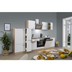 Cuisine Cuisine équipée Chêne Blanc Merle 310 cm Respekta