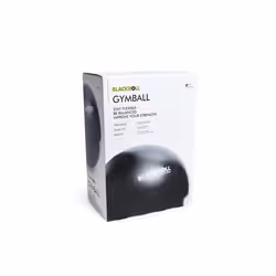 Blackroll Gymball ballon d'exercice 65 cm Noir Pleine taille