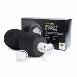 Ensemble de rouleau de massage Blackroll Booster Twin