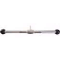 ScSPORTS® Barre de Fixation pour Câble-Traction à Câble Chromée Max 200 kg - Fixation Machine à Câble pour Lattes Musculation