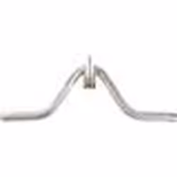 ScSPORTS® Barre de Fixation de Câble pour Appareils Multi-Exercices - Chromé Max 200 kg - Barre en V pour Triceps Musculation