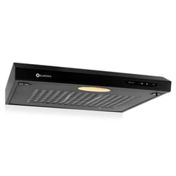 UW60BL Hotte aspirante 60cm encastrable extraction 317m³/h - noir