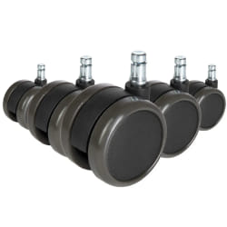 HJH Office Roulettes ROLO 65mm - Noir