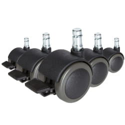 HJH Office Roulettes ROLO Stop Ø 50 mm