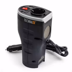 Technaxx TE13, Auto, Allume-cigare, 230 V, 0,9 m, Noir