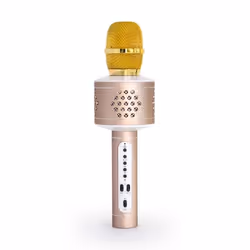 Technaxx PRO BT-X35, Microphone de karaoké, 1%, 4 Ohm, 2,5 mW, Avec fil &sans fil, Bluetooth/3,5 mm