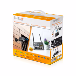 Technaxx TX-128 Cosse Caméra de sécurité IP Extérieure Sur bureau/mural