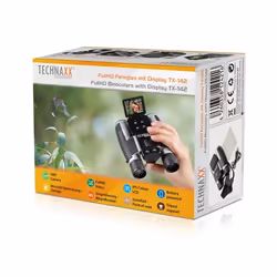 Technaxx TX-142 jumelle Noir, Argent - Vue supplémentaire 10