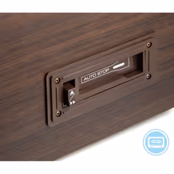 Technaxx TX-137 Tourne-disque entraîné par courroie Noir, Bois Semi-automatique - Vue supplémentaire 4
